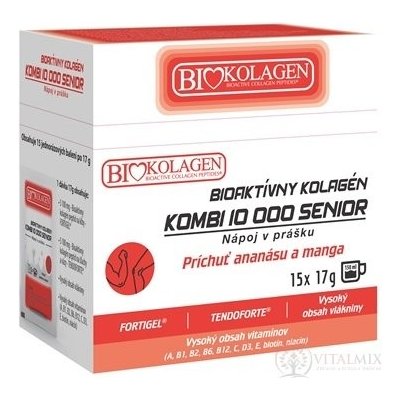 ASP bioaktivních kolagen Kombi 10 000 Senior nápoj v prášku 17 g 15 sáčků – Hledejceny.cz