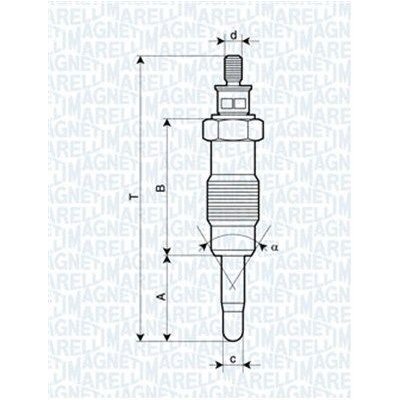 Žhavící svíčka MAGNETI MARELLI 062580704304 – Hledejceny.cz