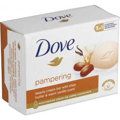 Dove Pampering mýdlo Bambucké máslo a vanilka 90 g – Sleviste.cz