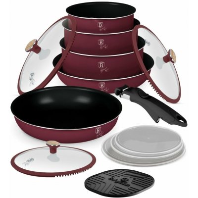 BERLINGERHAUS Sada nádobí s titanovým povrchem 13 ks Leonardo Nordic Collection BH-8418 – Hledejceny.cz