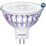 Philips LED žárovka GU5,3 MR16 7W 50W teplá bílá 2700K stmívatelná, reflektor 12V 36° – Hledejceny.cz