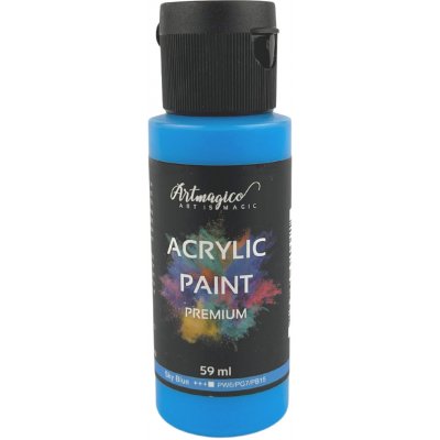 Artmagico akrylové barvy Premium 59 ml Sky Blue – Hledejceny.cz