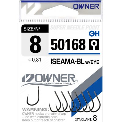 Owner s očkem Iseama-BL vel.10 9 ks – Zboží Mobilmania