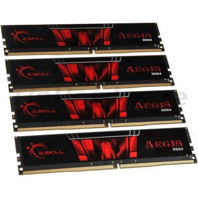 G.Skill 64GB DDR4 2400MHz CL15 (4x16GB) F4-2400C15Q-64GIS – Zboží Mobilmania