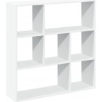 vidaXL Knihovna/dělící stěna bílá 102x29x103,5 cm kompozitní dřevo – Sleviste.cz