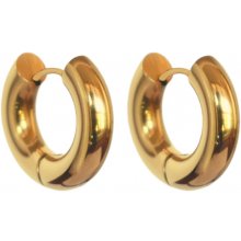 Ornamenti pozlacené Small Hoops gold OCR300001