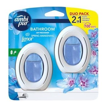 Ambi Pur Bathroom náhradní náplň Cotton Flower DUOPACK 2 x 7,5 ml