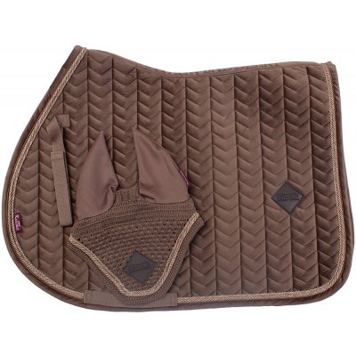 KENTAUR Set podsedlová dečka a čabraka 40598 sv. hnědá – Sleviste.cz