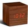 Hodiny Gingko Design Cube Click Clock GK08R8