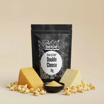 SnackAir Slaná příchuť Double cheese 70 g – Sleviste.cz