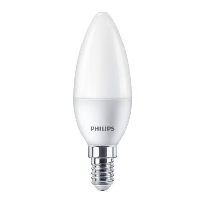 Philips LED svíčka E14 40W 4000K 5W opál – Hledejceny.cz