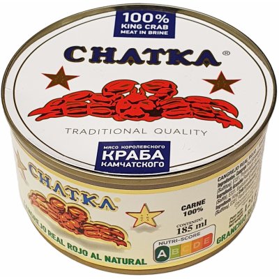 Chatka Maso Kamčatského kraba 100% kousky z těla 121 g – Zboží Dáma