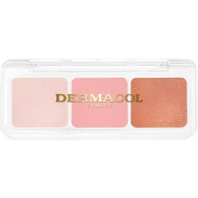 Dermacol Compact Trio paletka očních stínů 4 Fairy Flirtini 4,2 g – Zboží Mobilmania