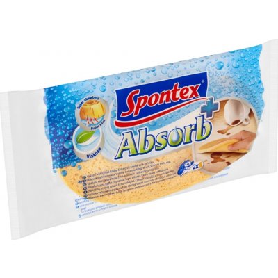 Spontex Absorb+ viskózní utěrka 2 ks – Sleviste.cz