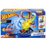 Mattel Hot Wheels Dráha vertikální osmičková herní set s autíčkem – Zboží Dáma