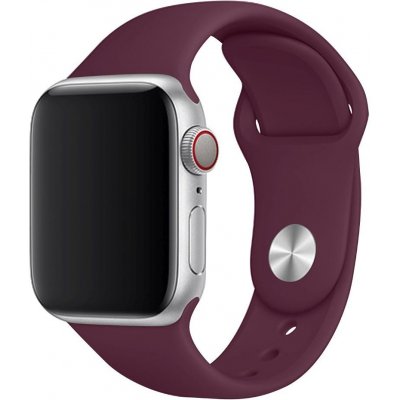 FIXED Set silikonových řemínků pro Apple Watch 42 / 44 / 45 / 49mm červený FIXSST-434-WIRD