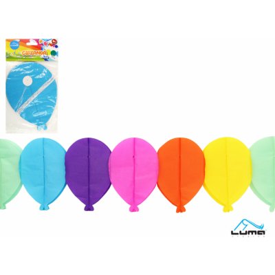 Girlanda 4m BALÓNKY LUMA 9016 – Hledejceny.cz