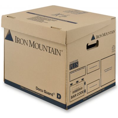 Iron Mountain DG/D archivační krabice na pořadače 360 x 305 x 305 mm hnědá – Zboží Živě