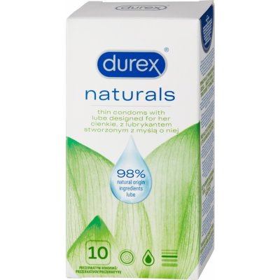 Durex Naturals 10ks – Zbozi.Blesk.cz