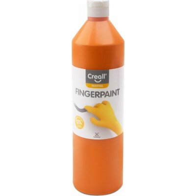 Creall prstová barva Happy Ingredients 750 ml oranžová