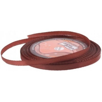 Paper Design Stuha saténová 6mm/32m - tm. hnědá - 601084 – Sleviste.cz