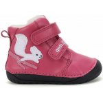 D.D.Step Barefoot zimní boty W070-52214B Dark Pink – Zboží Dáma