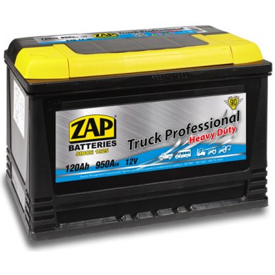 ZAP Truck Professional HD 12V 120Ah 950A 62011 – Hledejceny.cz