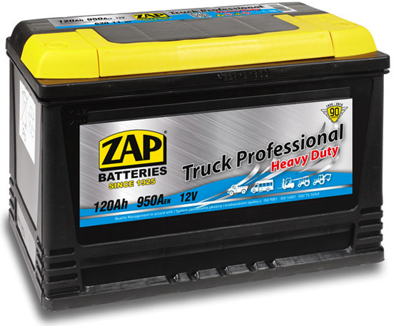 ZAP Truck Professional HD 12V 120Ah 950A 62011
