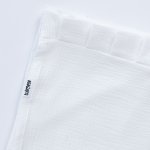 Tulimese Baldachýn mušelínový smetanový SAMOSTATNÝ VOLÁNEM – Zboží Dáma