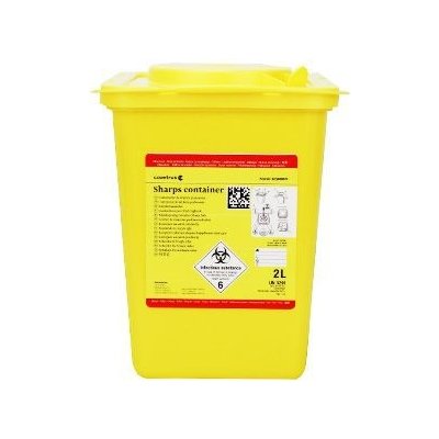 CVET pro medicínský odpad 2 l kontejner – Zboží Dáma