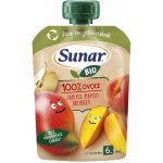 Sunar BIO ovocná kapsička Jablko, mango, broskev 100g – Zboží Dáma