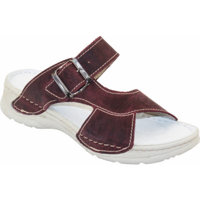 Santé D/18 dámské zdravotní pantofle plum – Sleviste.cz