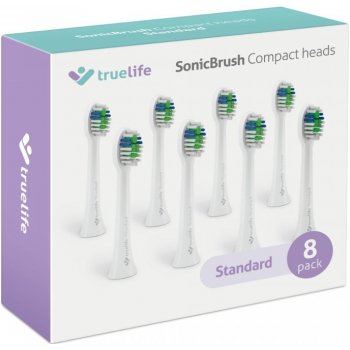 TrueLife SonicBrush Compact Standard White 8 ks