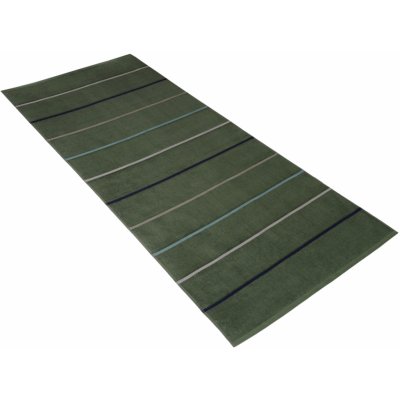 Vossen Osuška do sauny Arent 80x200 cm zelená mud green – Zboží Mobilmania