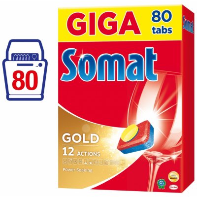Somat Gold tablety do myčky 80 ks – Sleviste.cz