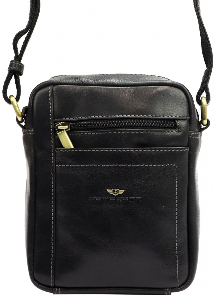 Peterson pánské crossbody PTN TB-117-COM Černá