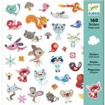 Djeco Samolepky Malí kamarádi 160 ks – Zboží Dáma