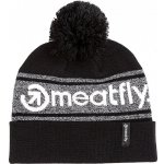 Meatfly zimní čepice Robb 3 beanie 20/21 A black Heather grey – Hledejceny.cz