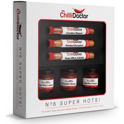 The ChilliDoctor Super Hots! extrémně pálivý chilli balíček 150 g