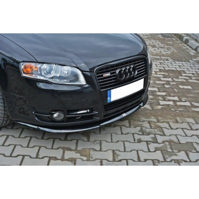 Maxton Design spoiler pod přední nárazník ver.2 pro Audi A4 B7, černý lesklý plast ABS – Zbozi.Blesk.cz