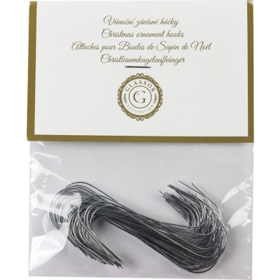 Decor by Glassor Vánoční závěsné háčky na vánoční ozdoby – Sleviste.cz