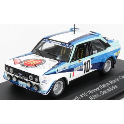 Cmr Fiat 131 Abarth Team Fiat Italia N 10 Winner Rally Montecarlo 1980 W.rohrl C.geistdorfer Bílá 2 Tóny Modrá 1:43 – Hledejceny.cz