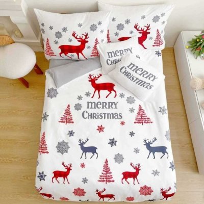 KSTL 3D povlečení Merry Christmas 1 40x50 140x200 70x90 – Zboží Dáma