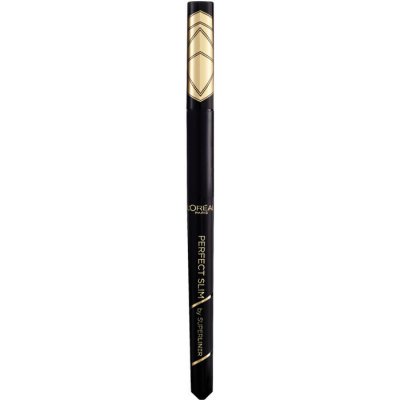 L´Oréal Superliner Perfect Slim Eyeliner Voděodolné oční linky ve fixu 1 g 03 Brown – Zboží Dáma