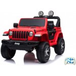 Daimex elektrické autíčko Jeep Wrangler Rubicon 4x4 červená – Zbozi.Blesk.cz