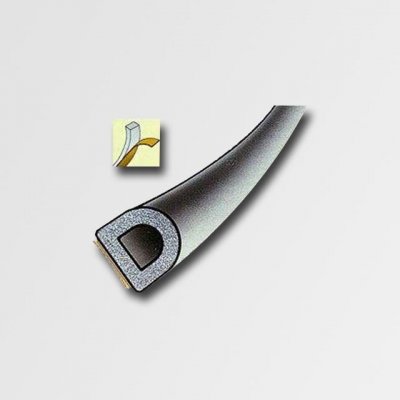 Vorel TO-76762 Těsnění do oken a dveří samolepící 9 x7,4 mm TYP D 6m hnědé – HobbyKompas.cz