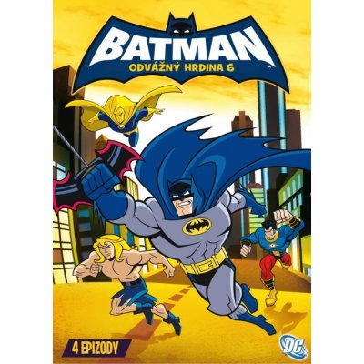 Batman: odvážný hrdina 6 DVD – Zboží Mobilmania