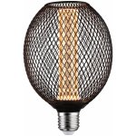Paulmann 29087 Zyl Spiral, černá dekorativní drátěná žárovka E27 4,2W 1800K, 11cm – Hledejceny.cz