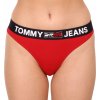 Tommy Hilfiger Dámská tanga červená UW0UW02823