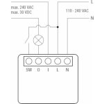 Shelly 1 Mini Gen3 spínací modul 1x 8A (WiFi, Bluetooth) SHELLY-1-Mini-Gen3 – Hledejceny.cz
